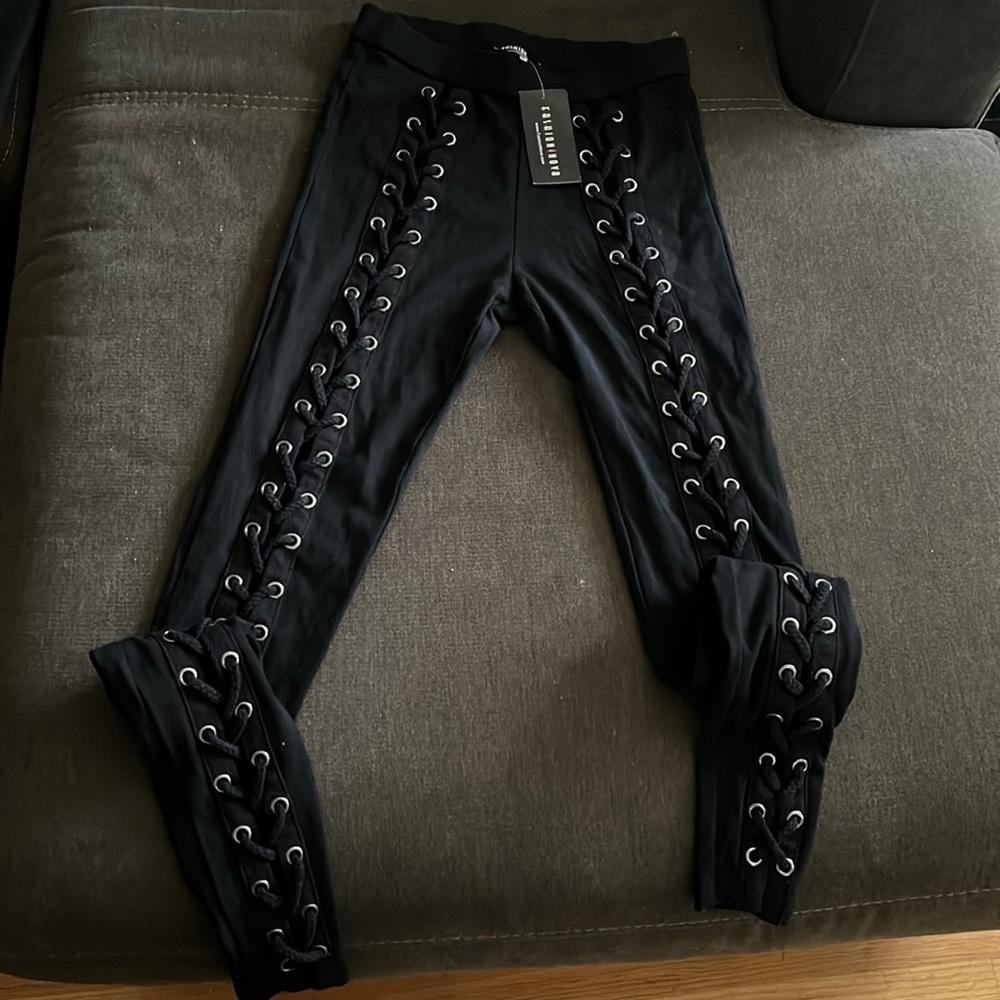Tie up leggings